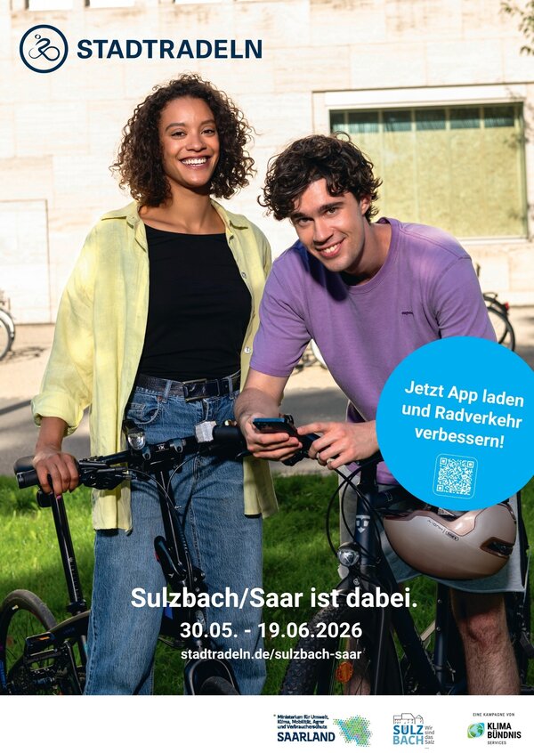 Bild vergr&ouml;&szlig;ern: Plakat Stadtradeln 2026