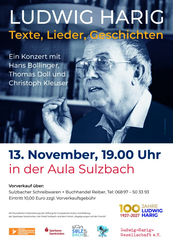 Bild vergr&ouml;&szlig;ern: Plakat Ludwig Harig