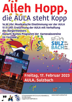 Plakat AULA Sturm 2023