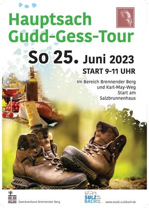 Plakat Gudd-Gess-Tour 2023