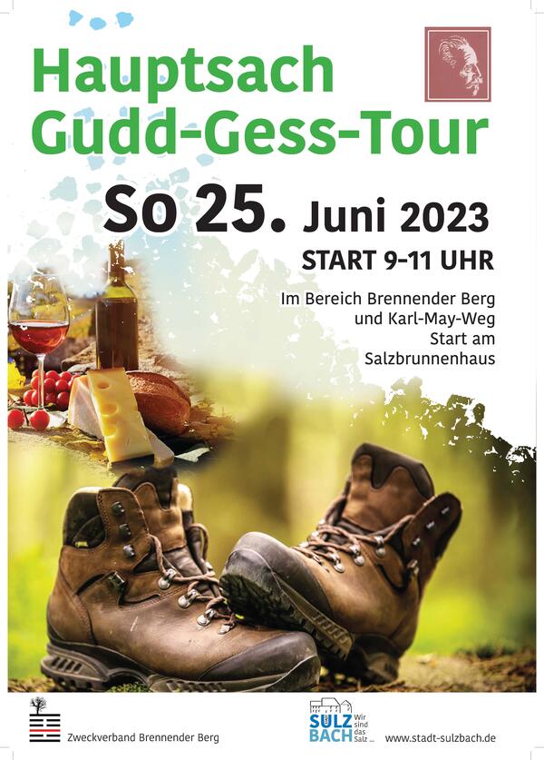 Bild vergrößern: Plakat Gudd-Gess-Tour 2023